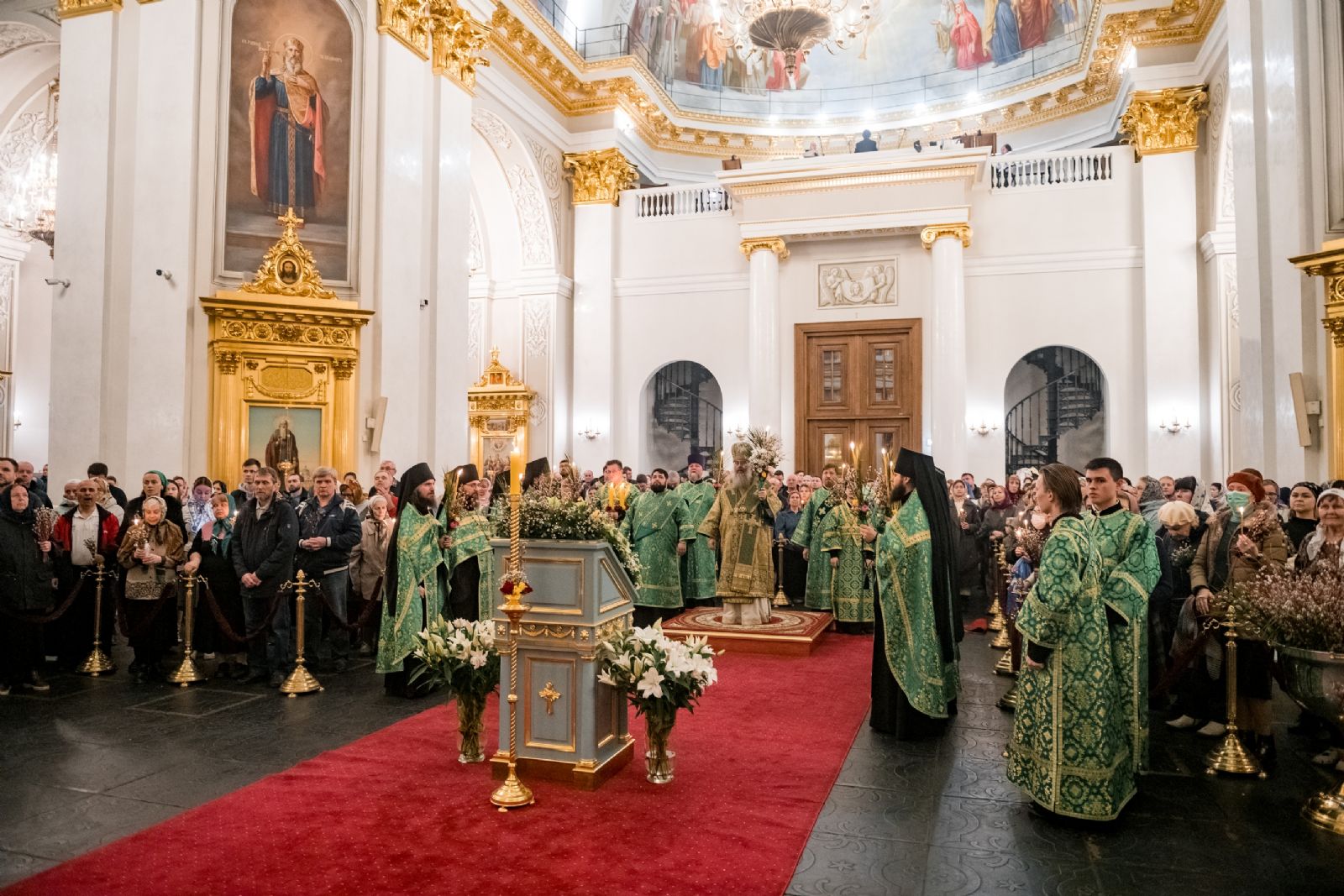 Вознесенский собор Ржев богослужение